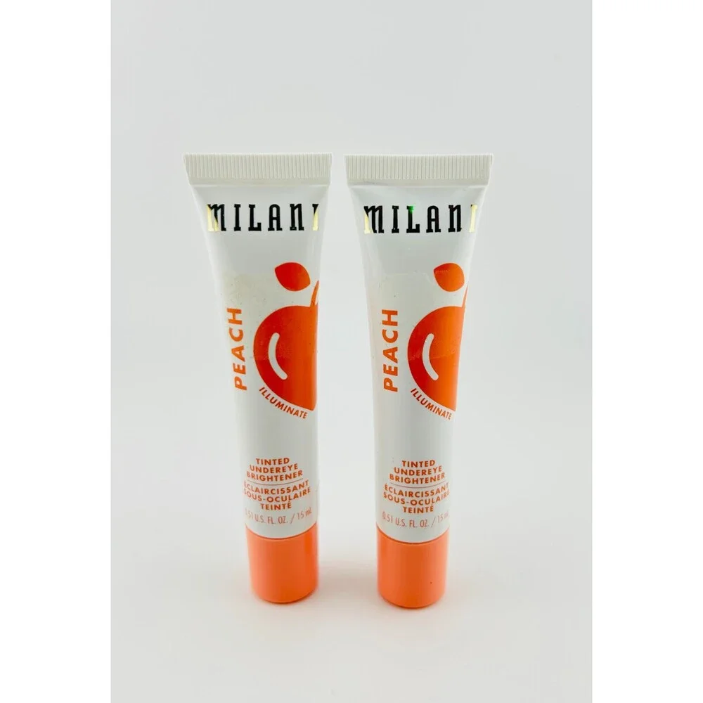 Set of 2 Milani Illuminate Peach Tinted Undereye Brightener - 0.51 fl. oz